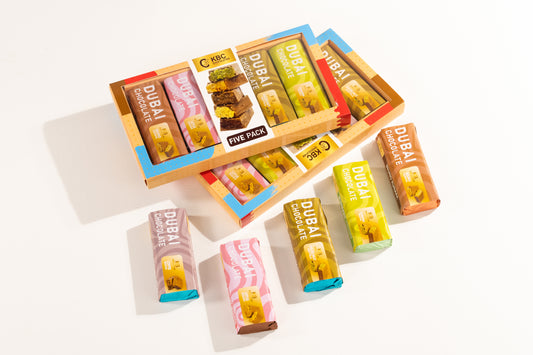 Mini Bars, Max Indulgence [5 mini 500gm bars ]- Pistachi , Lotus , Nuttela ,Coffee , Beuno Kunagfa mini bars [50gm]